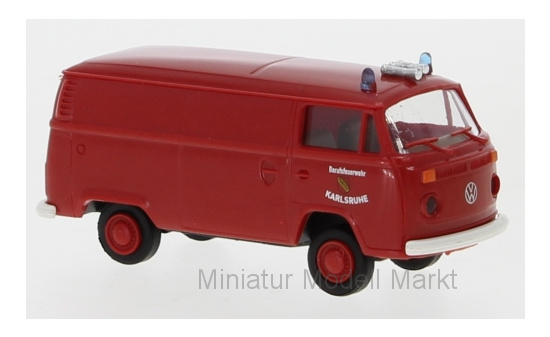 Brekina 33541 VW T2 Kasten, Berufsfeuerwehr Karlsruhe, 1972 1:87