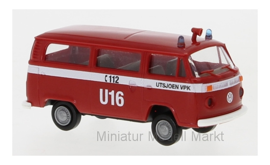 Brekina 33142 VW T2 Kombi Feuerwehr aus Finnland, Utsjoen VPK, 1972 1:87