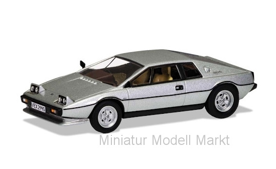 Vanguards VA14203 Lotus Esprit Series 1, silber, RHD, Klappscheinwerfer mit Funktion, Colin Chapman 1:43