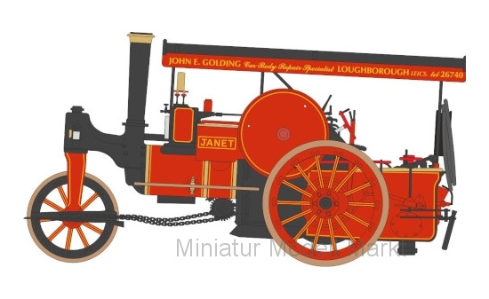 Oxford OXF76APR002 Aveling & Porter 6 NHP Road Roller - John E. Golding - Vorbestellung 1:76
