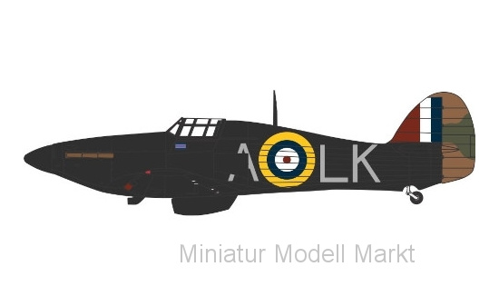 Oxford AC105 Hawker Hurricane MkI, 87 Sqn, S/L Ian Gleed, 87 Sqn., Colerne, 1941 1:72