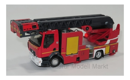 Eligor 116635 Renault D16 Riffaud GIMAEX EPC 33 PRX, Feuerwehr (F), inklusive 5 Pylonen 1:43