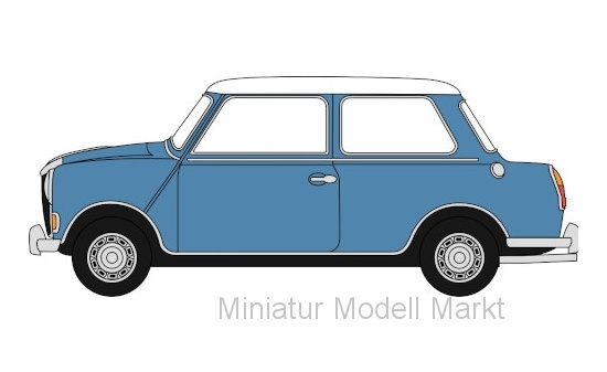 Oxford OXF76RE002 Riley Elf MkIII - blau , weiss 1:76