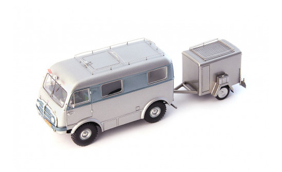 Autocult 09012 Tatra T805 H + Z, silber-blau 1:43