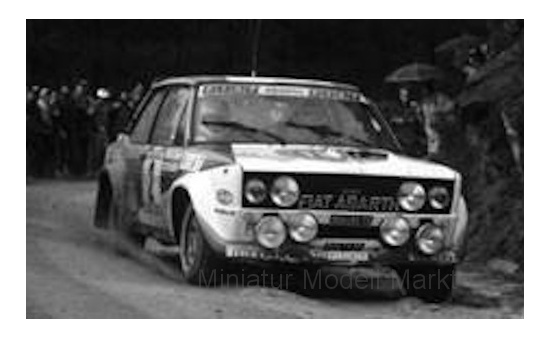 IXO 18RMC053A Fiat 131 Abarth, No.2, Rallye WM, Rally Portugal, M.Alen/I.Kivimaki, 1980 1:18