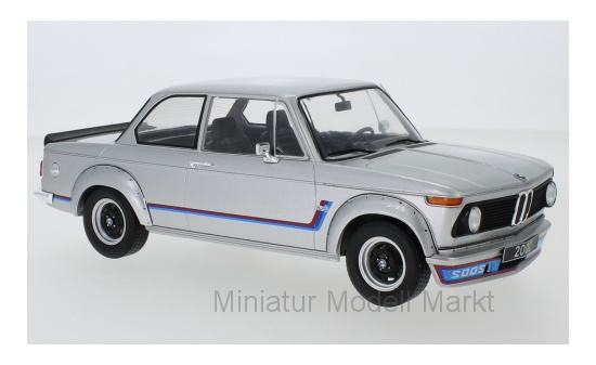 MCG 18149 BMW 2002 Turbo, silber, 1973 1:18