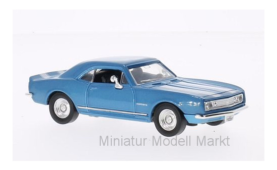 Lucky Die Cast 94216BLUE Chevrolet Camaro Z-28, metallic-hellblau/weiss, 1967 1:43