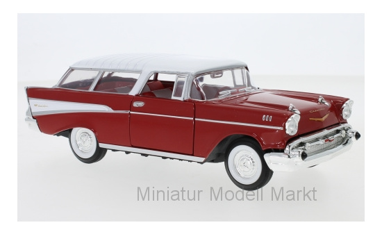 Lucky Die Cast 24203RED Chevrolet Nomad, rot/weiss, 1957 1:24
