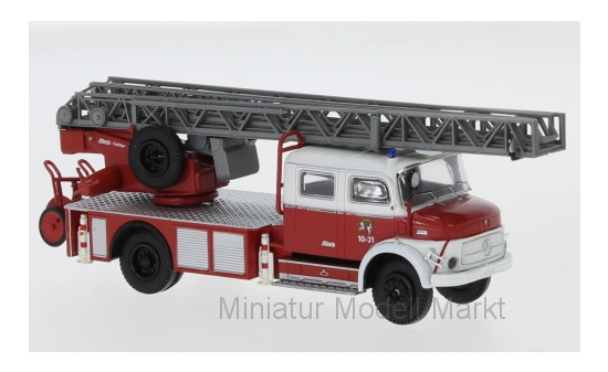 Brekina 47081 Mercedes L 1519 DLK 30, Feuerwehr Marburg, 1972 1:87