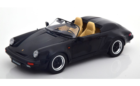 KK-Scale KKS180452 Porsche 911 Speedster - schwarz - 1989 1:18