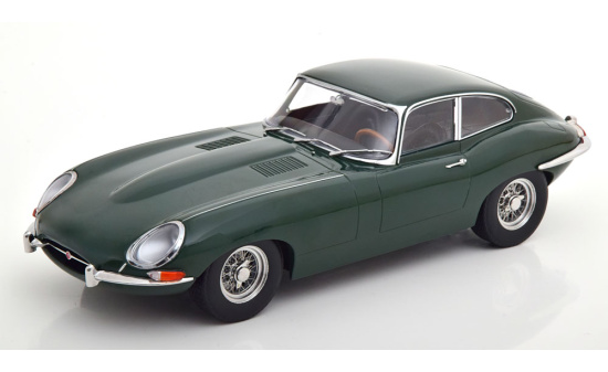 KK-Scale KKS180431 Jaguar E-Type Coupe Series 1 LHD - dunkelgrün - 1961 1:18