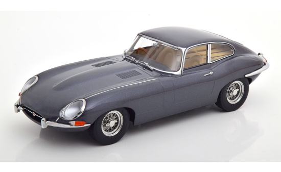 KK-Scale KKS180434 Jaguar E-Type Coupe Series 1 RHD - graumetallic - 1961 1:18