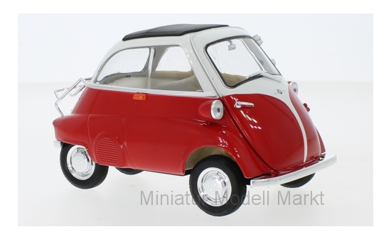 Welly 24096RED BMW Isetta 250, rot/weiss 1:18