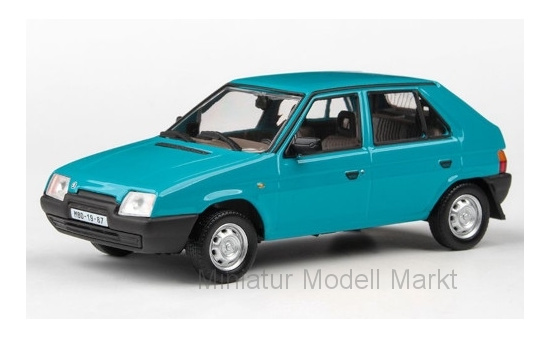 Abrex ABR143ABS-708LS Skoda Favorit 136L - blau - Vorbestellung 1:43