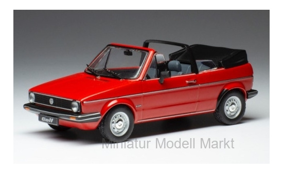 IXO CLC353N VW Golf I Cabriolet, rot, 1981 1:43