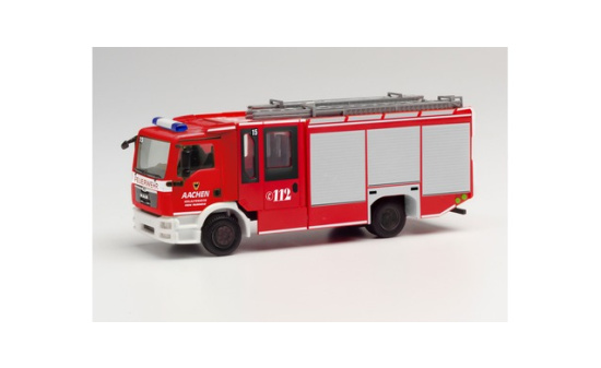 Herpa 095730 MAN TGS Ziegler Z-Cab HLF 20 Löschfahrzeug 