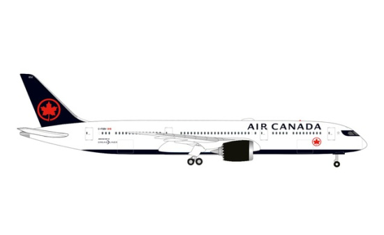 Herpa 534789 Air Canada Boeing 787-9 Dreamliner C-FSBV - Vorbestellung 1:500