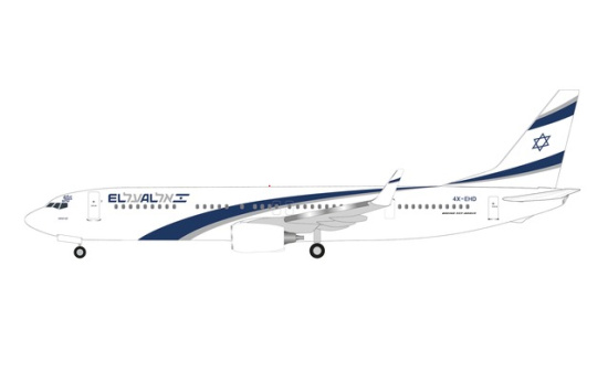 Herpa 534901 El Al Boeing 737-900 