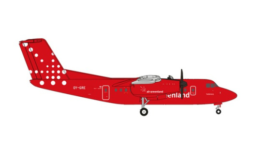 Herpa 571166 Air Greenland De Havilland Canada DHC-7 OY-GRE 