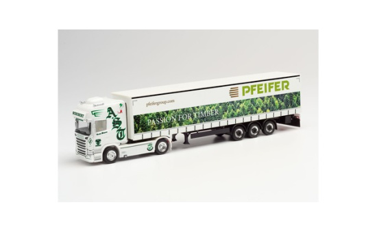 Herpa 942898 Scania R 13 TL Gardinenplanen-Sattelzug 