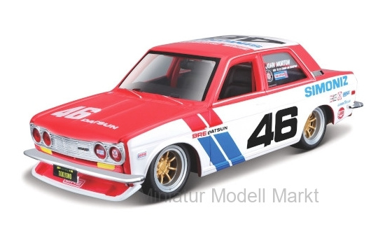 Maisto 32532RACING Datsun 510 BRE, No.46, Simoniz, J.Morton 1:24