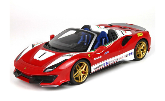 BBR P18162LA Ferrari 488 Pista SpiderSpecial version Lauda 1:18