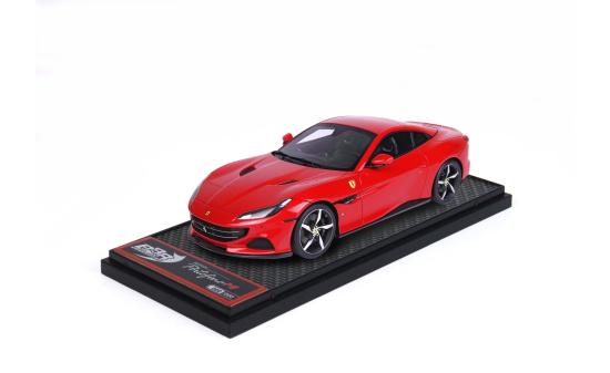 BBR BBRC250B Ferrari Portofino M Spider closed roof - Rosso Corsa 1:43