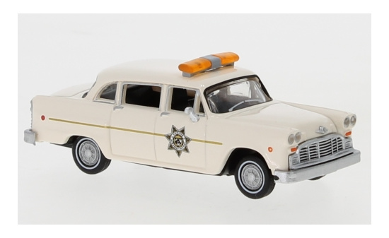 Brekina 58940 Checker Cab, Arizona State Trooper, Police Car, 1974 1:87