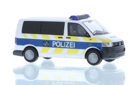 Rietze 53460 Volkswagen T5 ´10 Polizei Basel Stadt (CH), 1:87 1:87