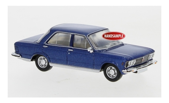 PCX87 PCX870057 Fiat 130, metallic-blau, 1969 1:87