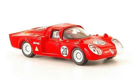 Ricko 38332 Alfa Romeo 33.2, No.20, Daytona, 1968 1:87