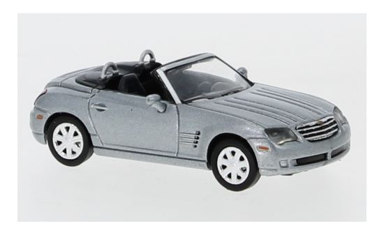 Ricko 38476 Chrysler Crossfire Roadster, metallic-grau, Verdeck geöffnet 1:87