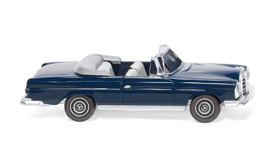 Wiking 015301 MB 280 SE Cabrio - stahlblau 1:87