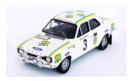 Trofeu RRBE24 Ford Escort MkI RS2000, No.3, Ford BP Racing Team, BP, Rally Ypern, G.Staepelaere/A.Aerts, 1972 1:43