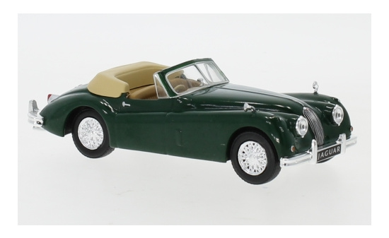 IXO CLC359N Jaguar XK 140 DHC, grün, RHD, 1956 1:43