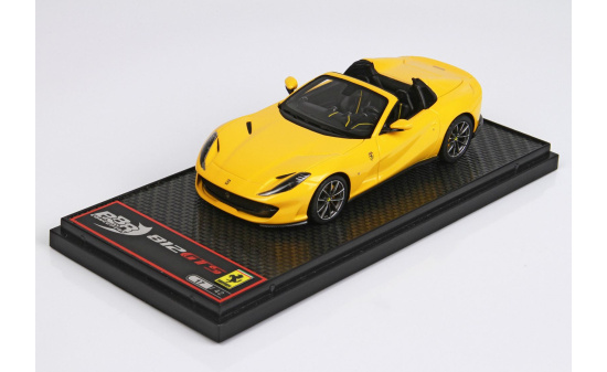 BBR BBRC233C Ferrari 812 GTS 2019 - Giallo Modena 1:43