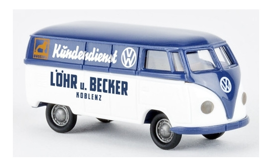 Brekina 32063 VW T1a Kasten, Löhr u. Becker Kundendienst, 1950 1:87