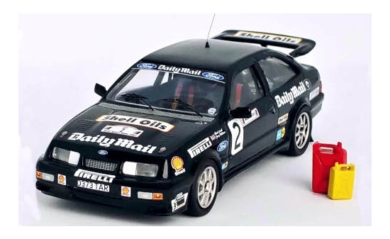 Trofeu RRUK51 Ford Sierra RS Cosworth, No.2, Daily Mail, Audi Sport Rally, mit Zubehör, M.Lovell/J.Williams, 1987 1:43