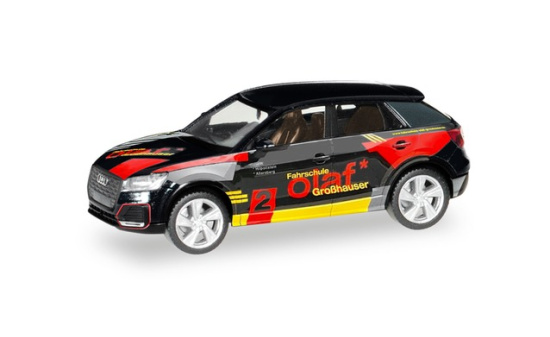 Herpa 095891 Audi Q2 Fahrschule Olaf Großhauser 1:87