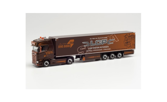 Herpa 313056 Scania CS 20 HD Kühlkoffer-Sattelzug TSU Bode
(Mecklenburg-Vorpommern/Bützow) 1:87