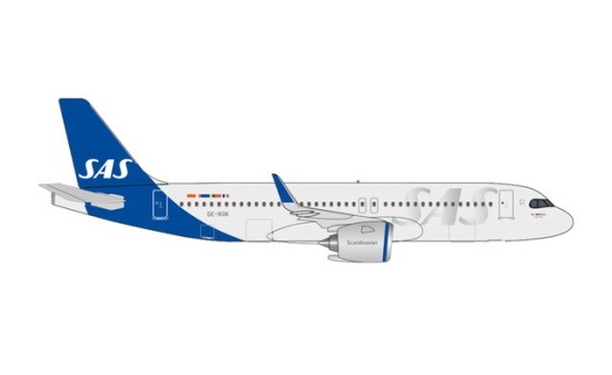 Herpa 534963 SAS Airbus A320neo, new Colors 