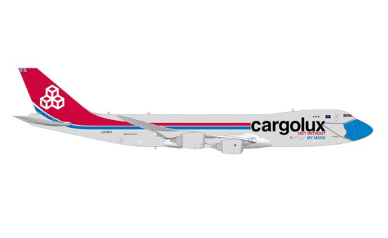 Herpa 571272 Cargolux Boeing 747-8F 