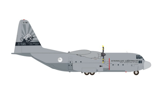 Herpa 571296 Royal Netherlands Air Force Lockheed C-130H Hercules - 336 Squadron 