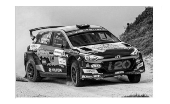 IXO RAM765 Hyundai i2 R5, No.30, WRC, Rallye Sardinien, J.Huttunen/M.Lukka, 2020 - Vorbestellung 1:43