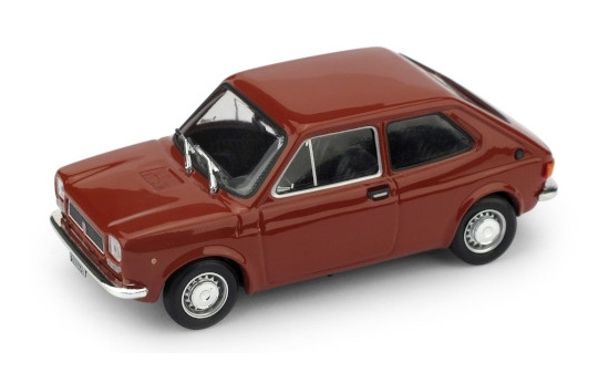 Brumm R605-01 Fiat 127 (1.Serie), rot, 1972 1:43