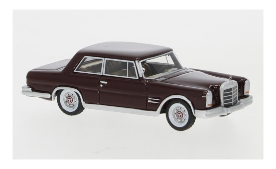 BoS-Models 87696 Mercedes 600 (W100) Nallinger Coupé, dunkelrot, 1963 1:87