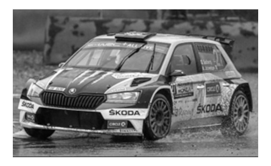 IXO RAM773 Skoda Fabia R5 Evo, No.27, WRC, Rallye Monza, O.Solberg/A.Johnston, 2020 1:43
