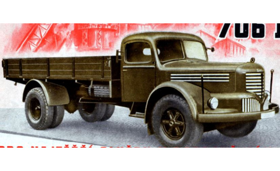 Premium ClassiXXs 47127 Skoda 706 R, dunkelgrün, 1946 1:43