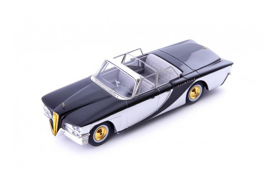 Avenue43 60060 Brook Stevens Scimitar Town Car Phaeton, silber-sw. 1:43