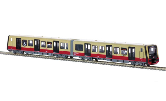 Rietze S11000 Stadler/Siemens BR 483 Fahrmodell S-Bahn Berlin Wagennr. 483 001 2tlg. Viertelzug, 1:87 1:87
